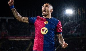 里程碑！世体：对阵赫塔费是拉菲尼亚代表巴萨出战的第150场比赛